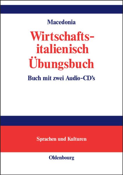 Wirtschaftsitalienisch Übungsbuch, Inkl. 2 CDs: Buch mit zwei Audio-CDs (Lehr- und Handbücher zu Sprachen und Kulturen) Law