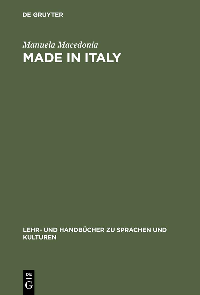 Made in Italy. Sprachen und Kulturen Law