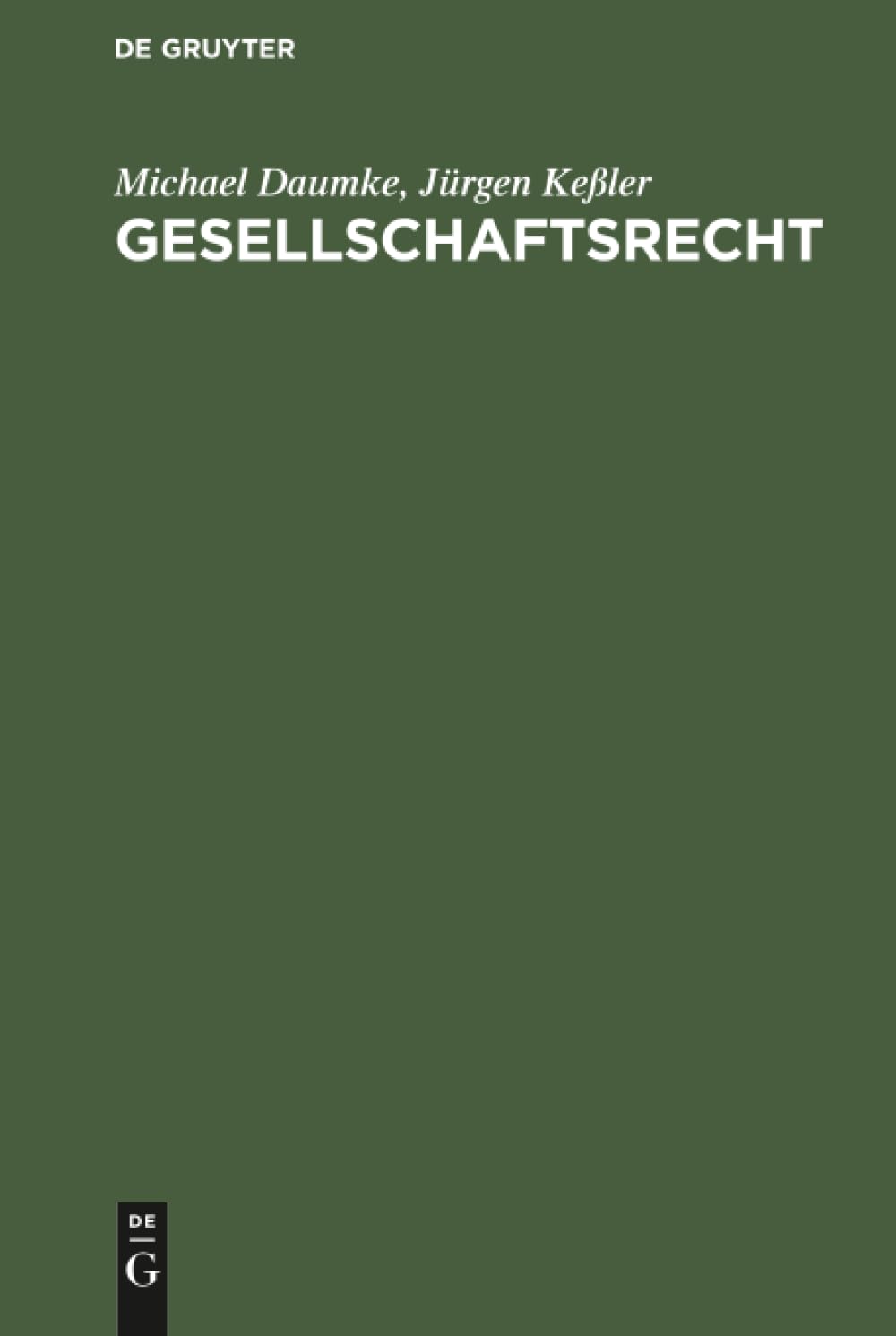Gesellschaftsrecht Law