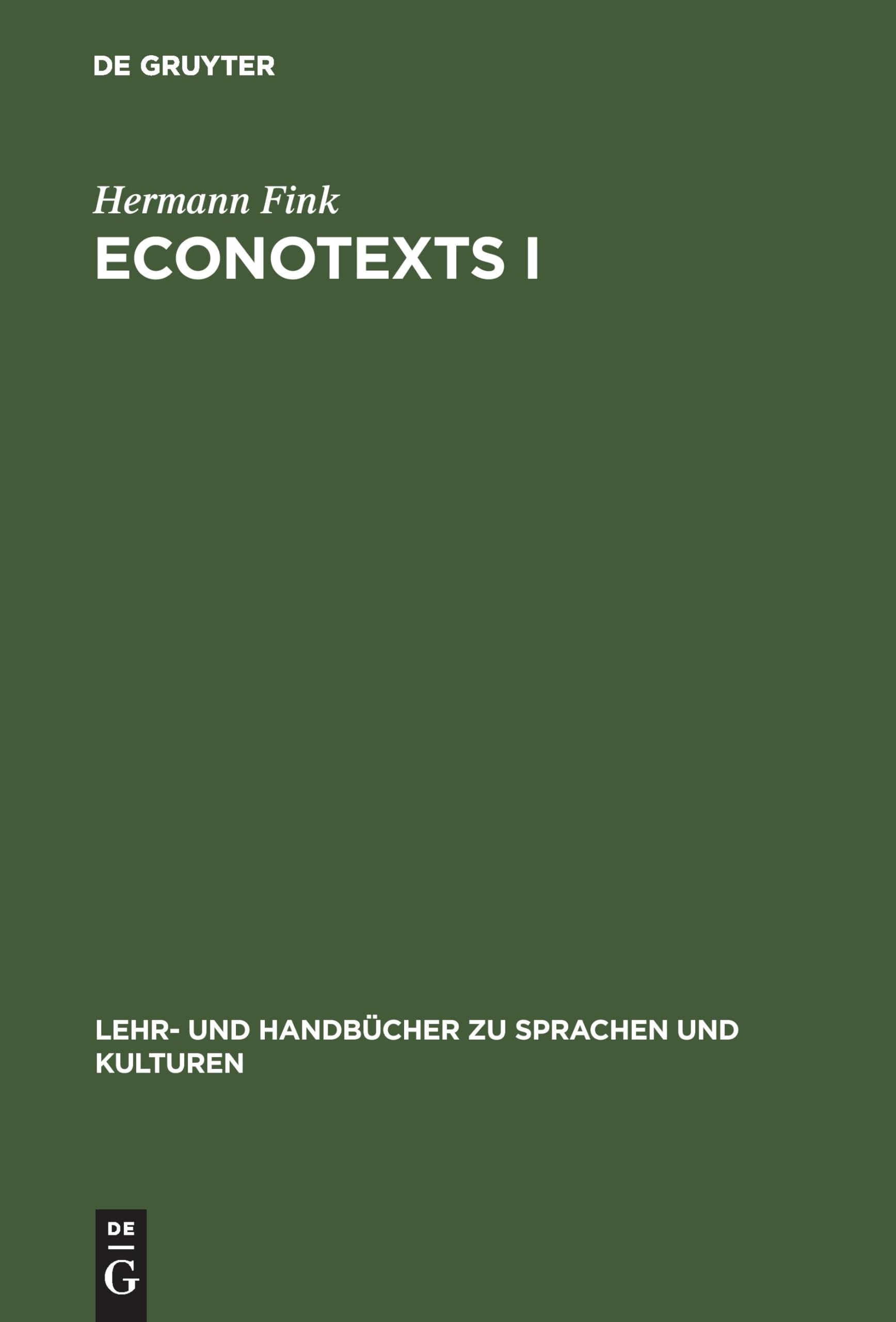 EconoTexts I Law