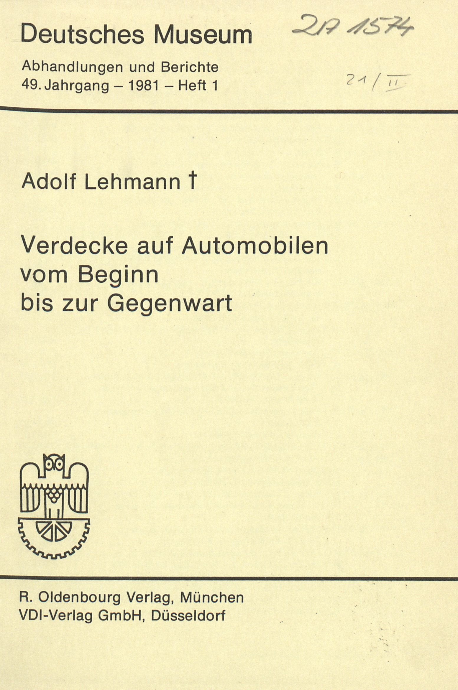 verdecke_auf_automobilen_vom_beginn_bis_zur_gegenwart book