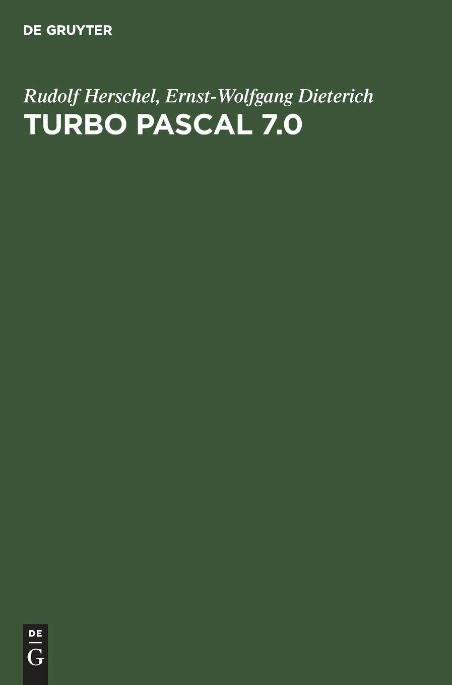 Turbo Pascal 7.0 Computer Science
