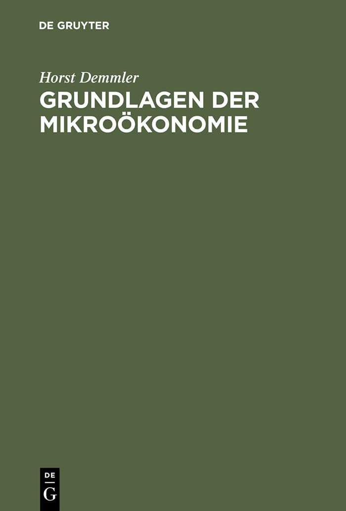 Grundlagen der Mikroökonomie Law