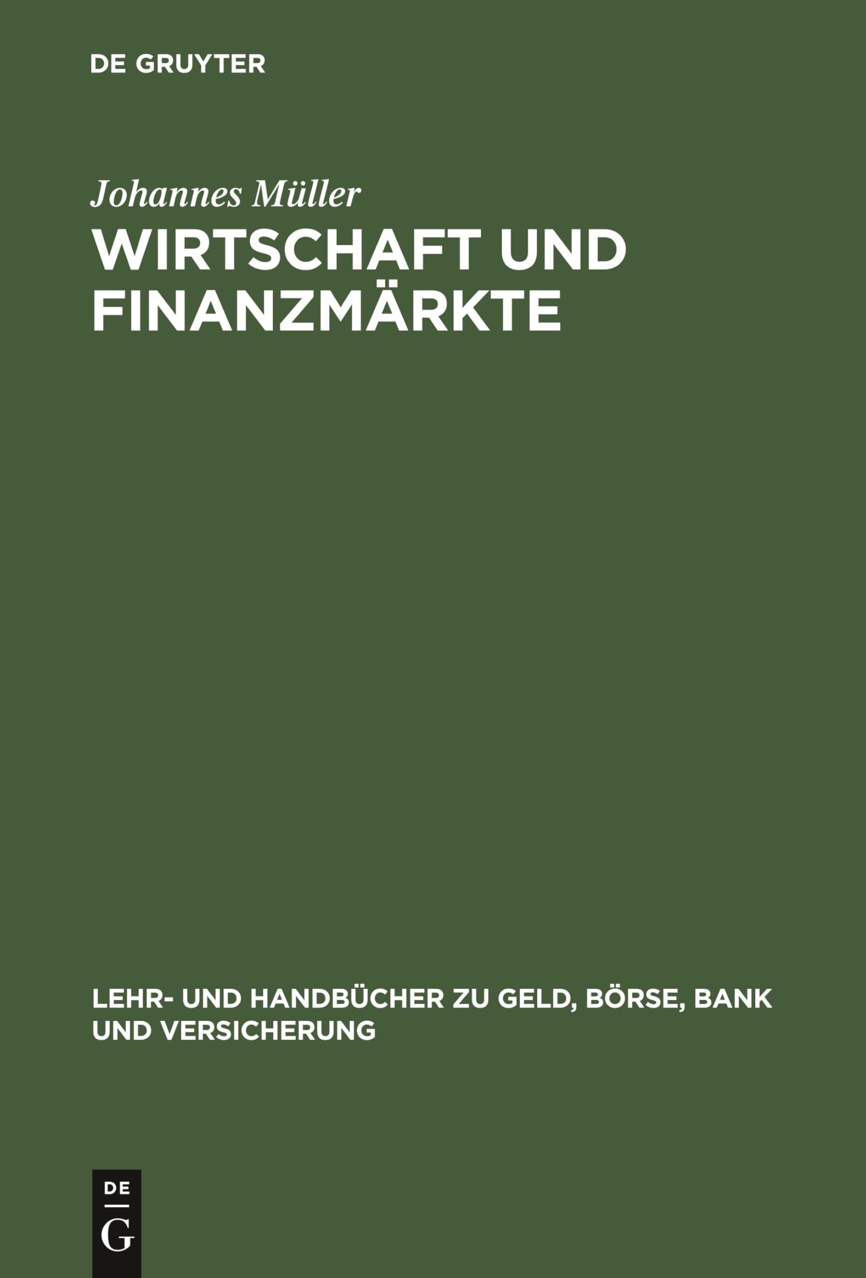 Wirtschaft und Finanzmärkte Law