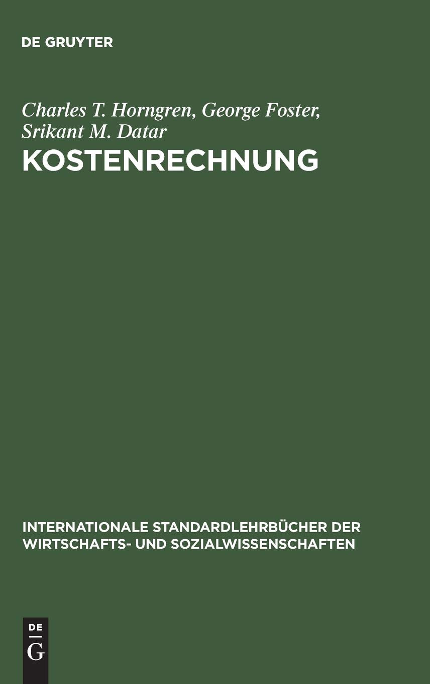 Kostenrechnung Law