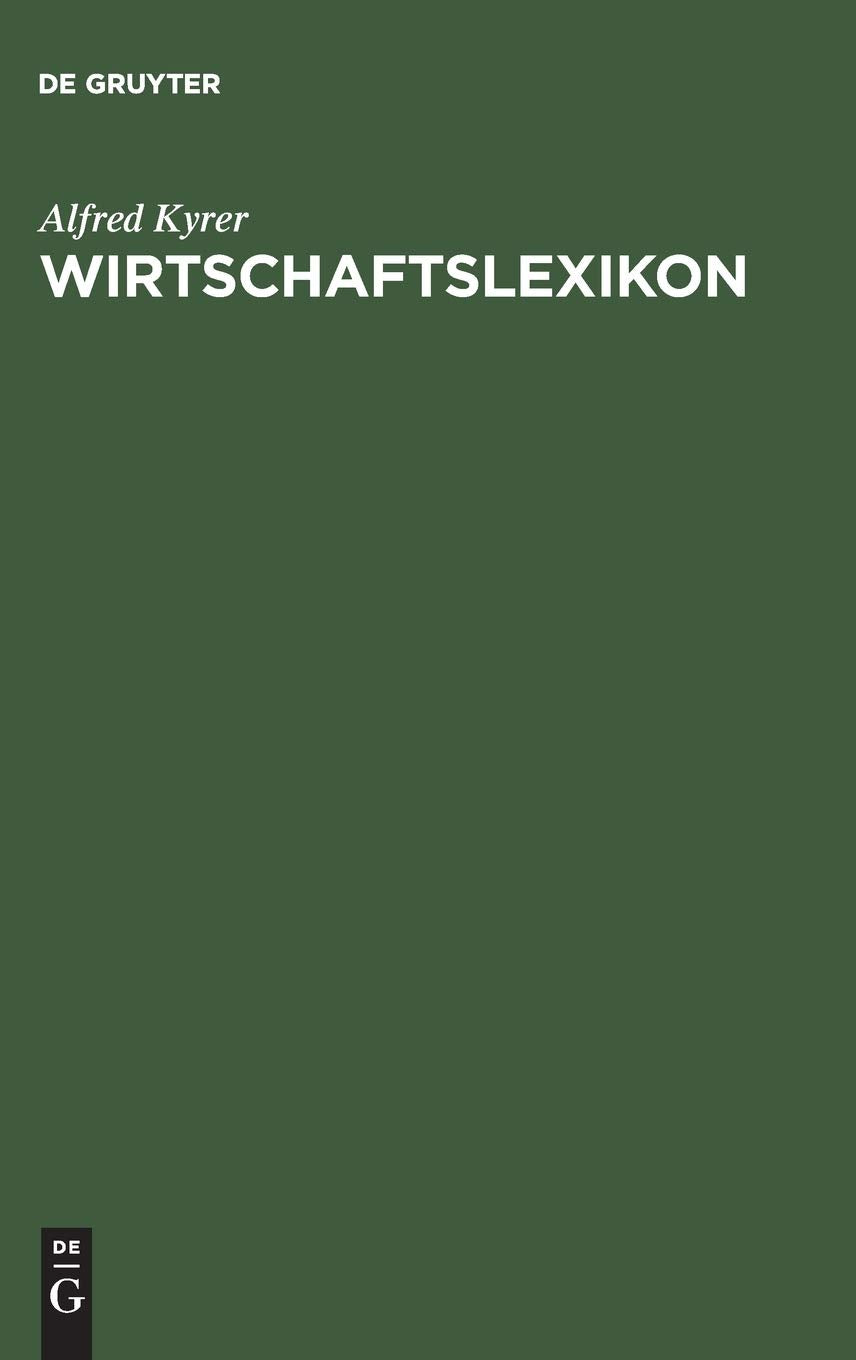 Product Image: Wirtschaftslexikon
