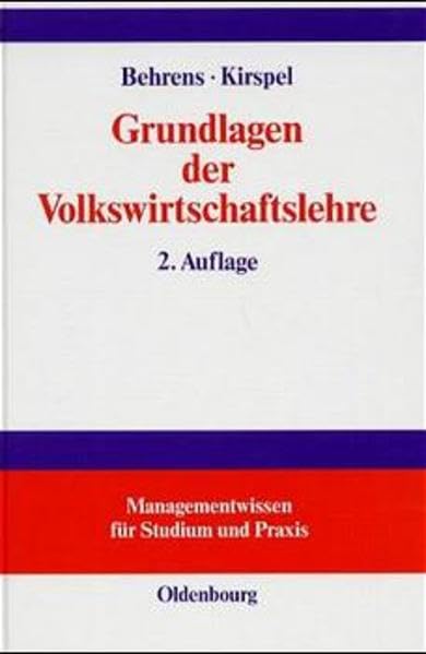 Grundlagen der Volkswirtschaftslehre: Einführung Law