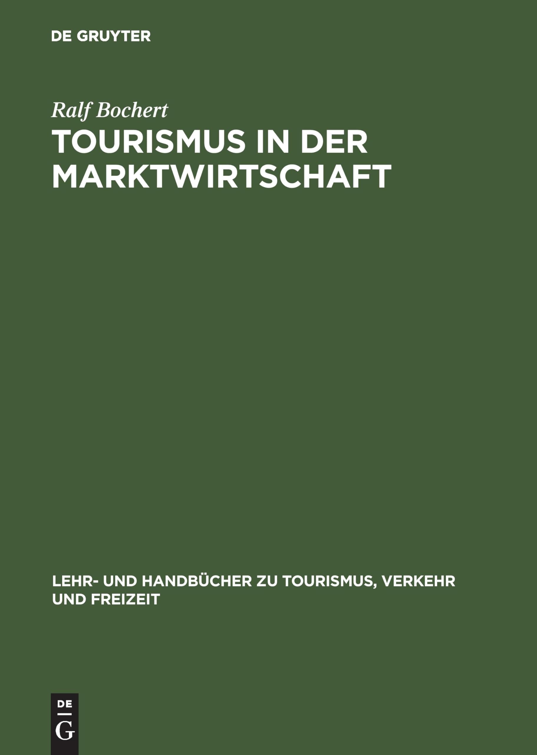 Tourismus in der Marktwirtschaft Law