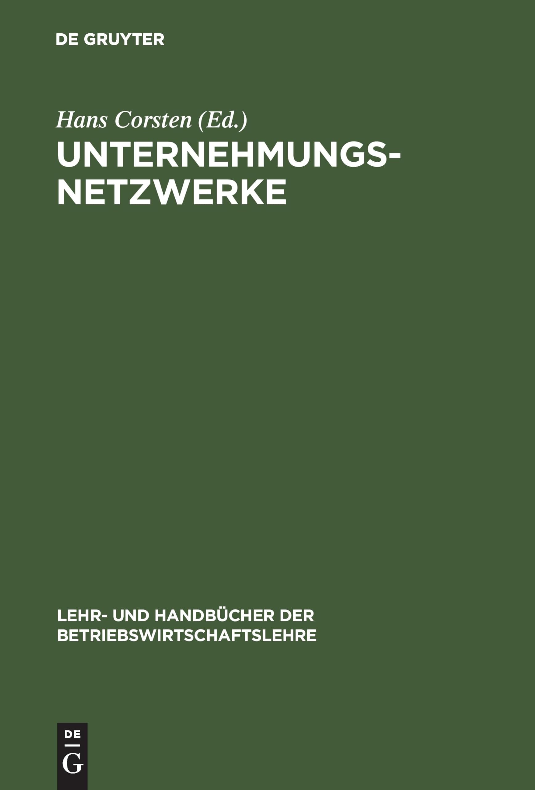 Unternehmungsnetzwerke Law