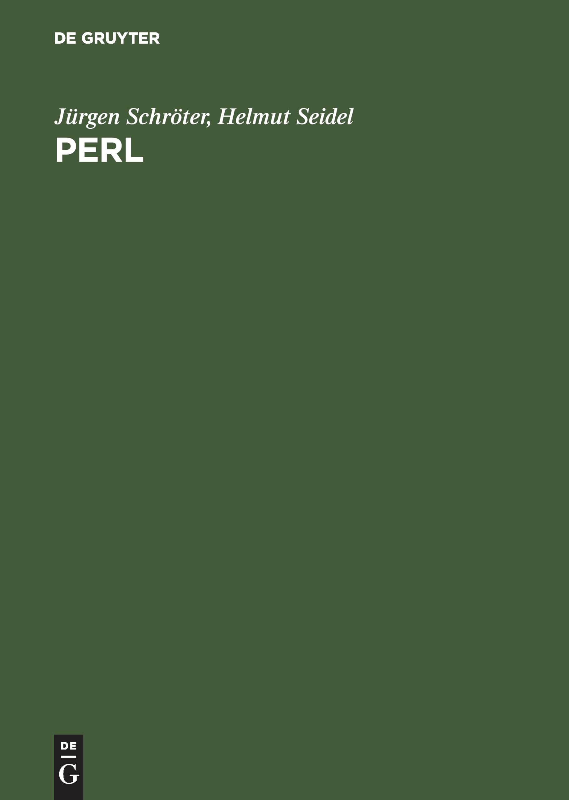 Perl: Anwendungen und fortgeschrittene Techniken Computer Science