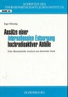 Ansätze einer Internationalen Entsorgung hochradioaktiver Abfälle: Eine ökonomische Analyse aus deutscher Sicht Business & Technology