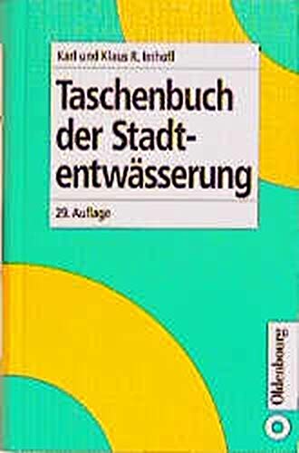 Taschenbuch der Stadtentwässerung Business & Technology