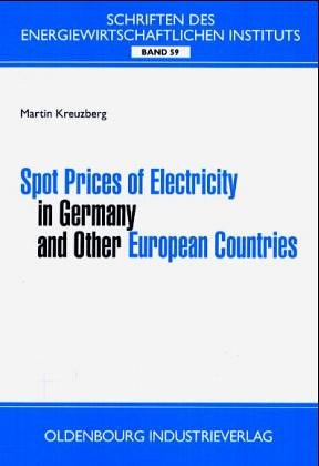Spot Prices of Electricity in Germany Business & Technology