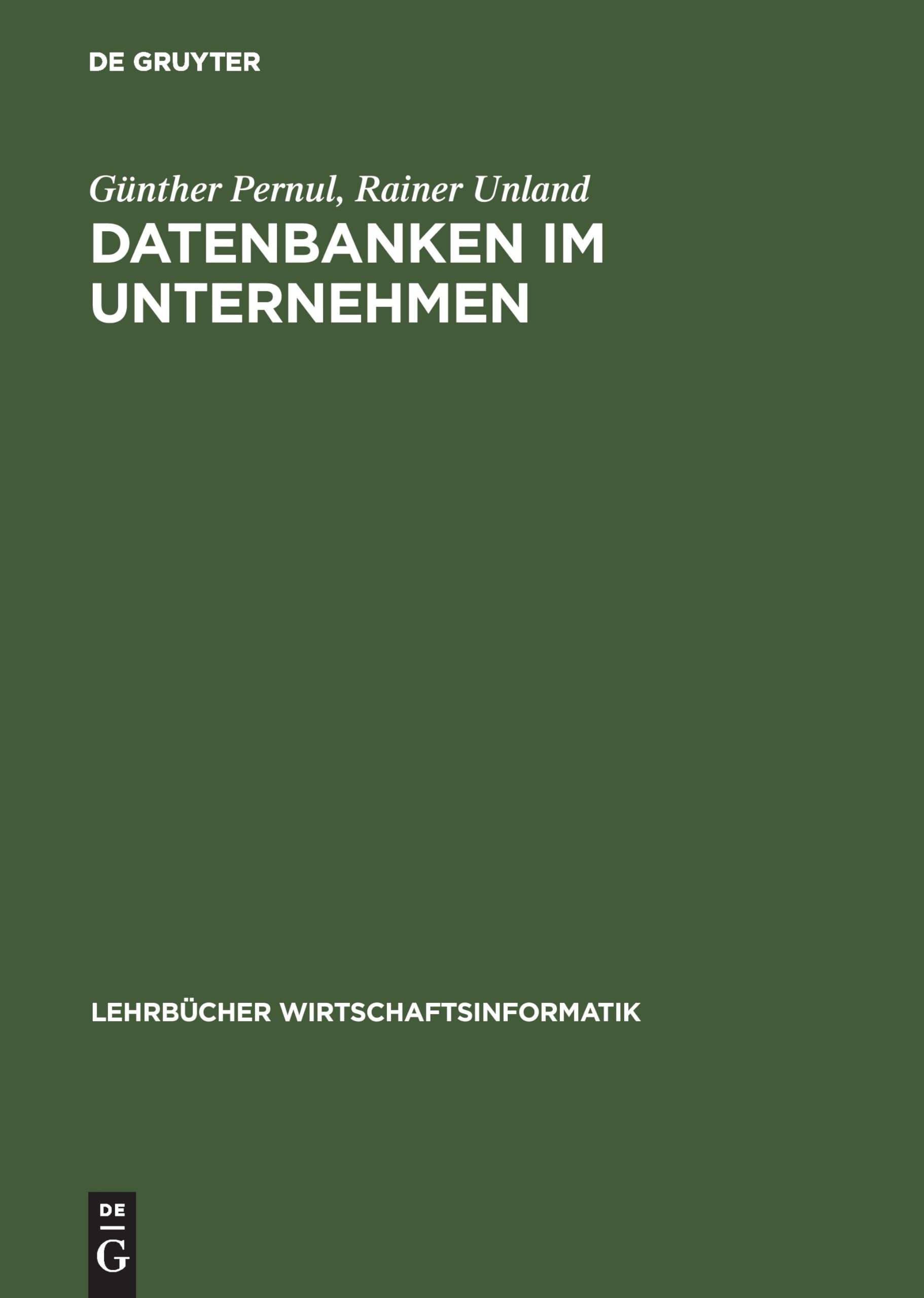 Datenbanken im Unternehmen Computer Science