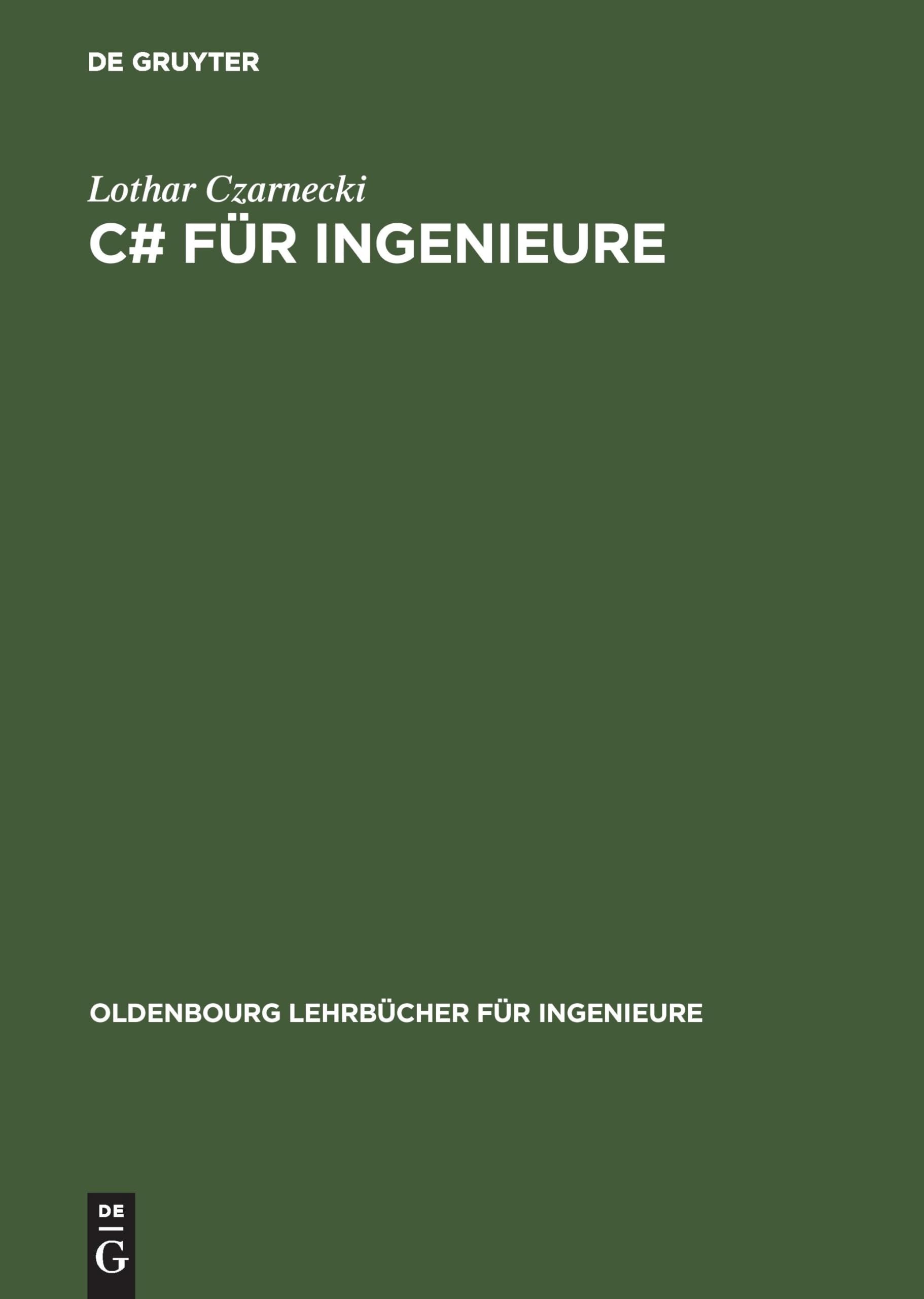 C# für Ingenieure Computer Science