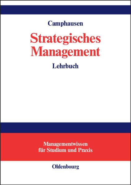 Strategisches Management: Lehrbuch Law