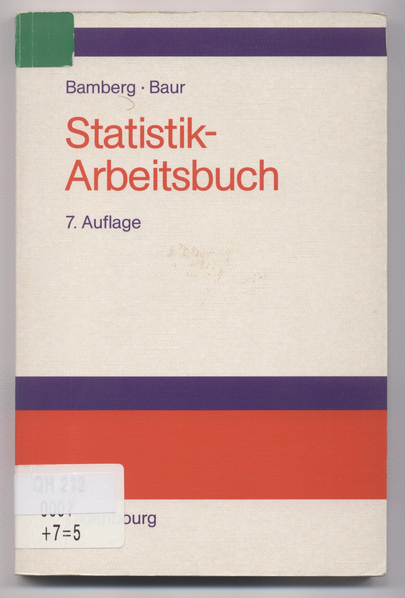 Statistik-Arbeitsbuch: Übungsaufgaben - Fallstudien - Lösungen Law