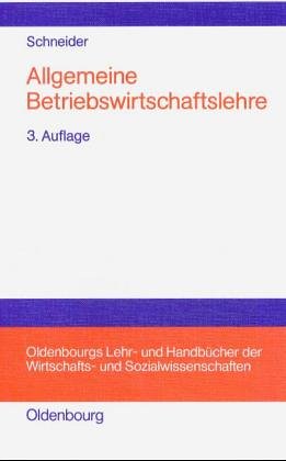 Allgemeine Betriebswirtschaftslehre Business & Technology