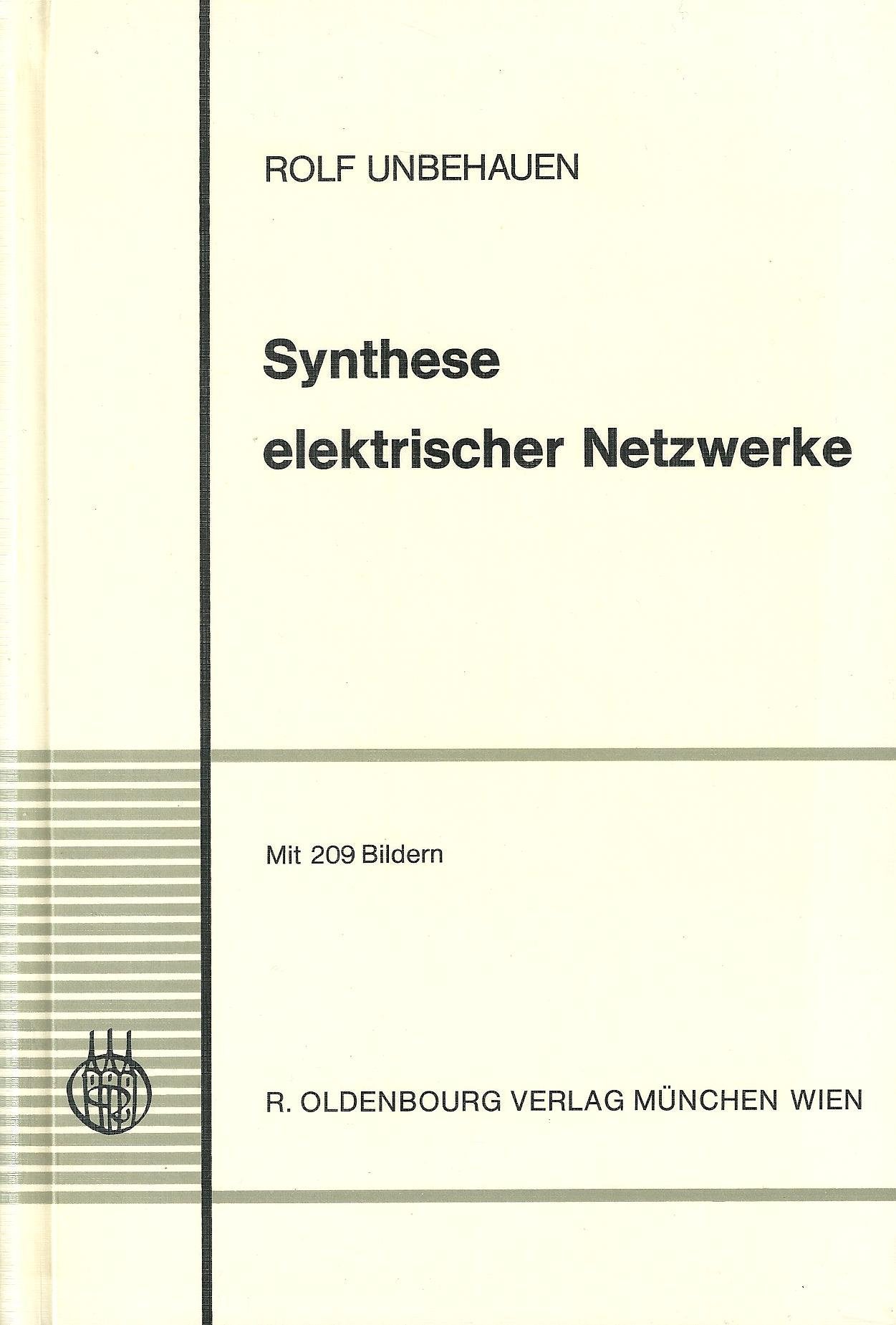 Synthese Elektrischer Netzwerke Books