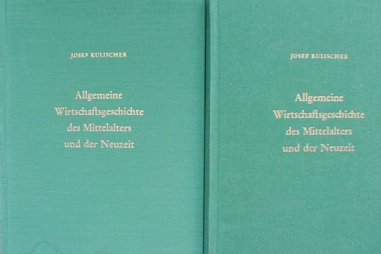 Allgemeine Wirtschaftsgeschichte des Mittelalters und der Neuzeit. Books