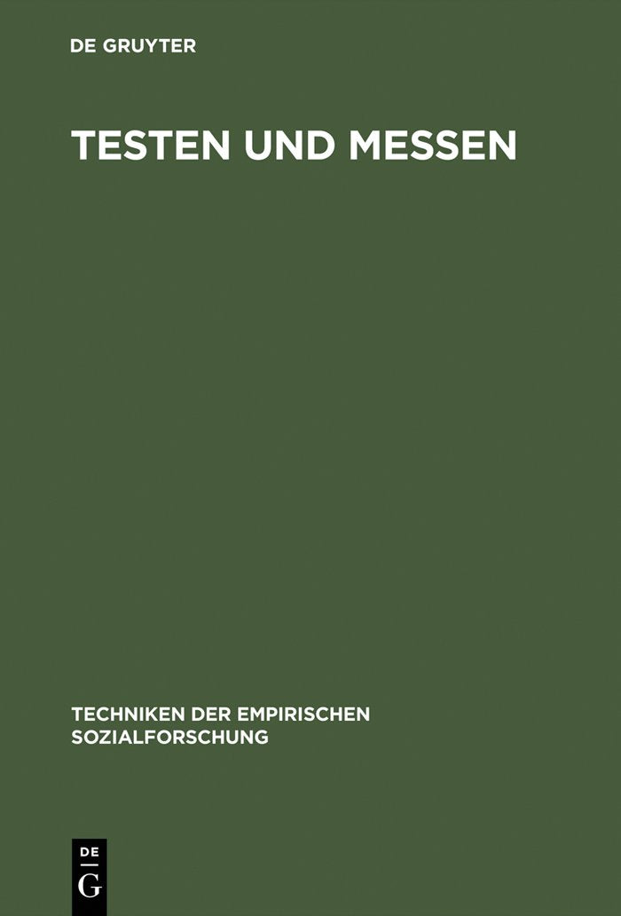 Product Image: Testen und Messen