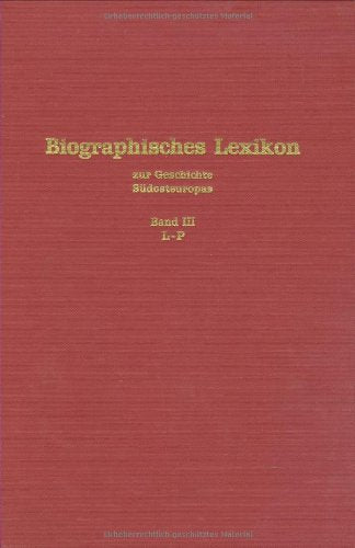 L-R (Südosteuropäische Arbeiten, 75/I/III) Reference Books