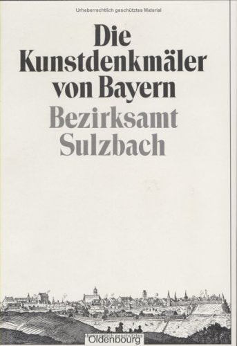 Bezirksamt Sulzbach: Unveränderter Nachdruck Der Ausgabe Von 1910 book