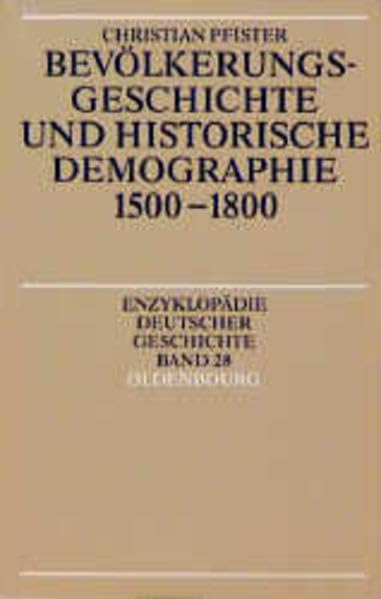 Bevölkerungsgeschichte und historische Demographie 1500-1800 Business, Finance & Career