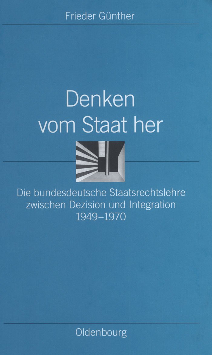 Product Image: Denken vom Staat her