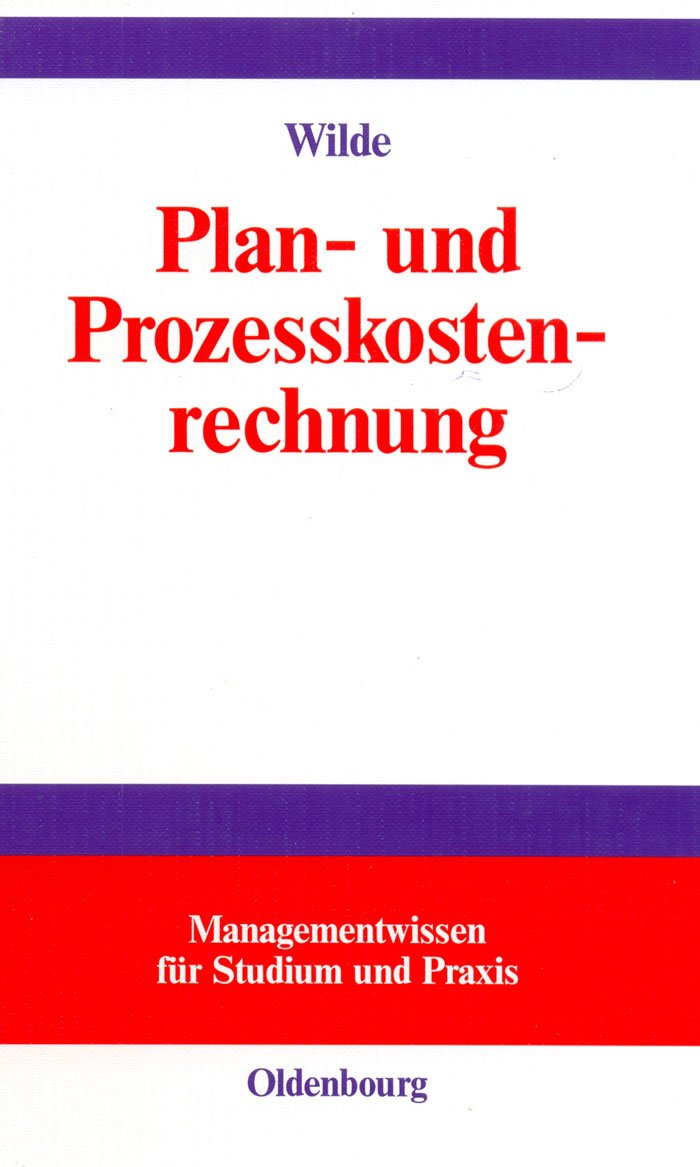 Plan- und Prozesskostenrechnung Law Books