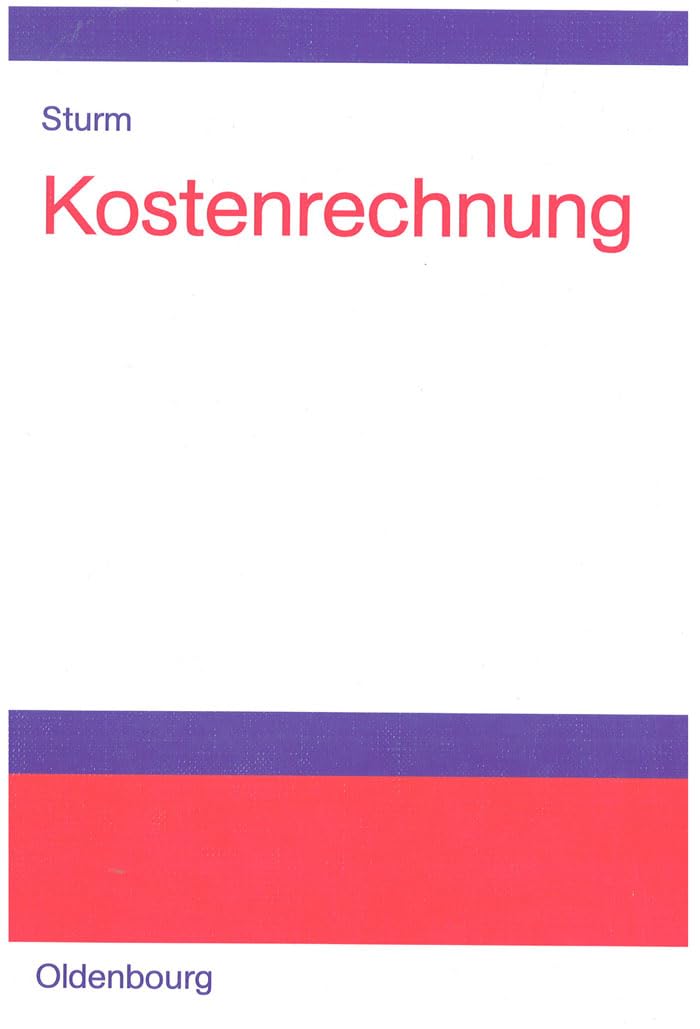 Kostenrechnung Law Books