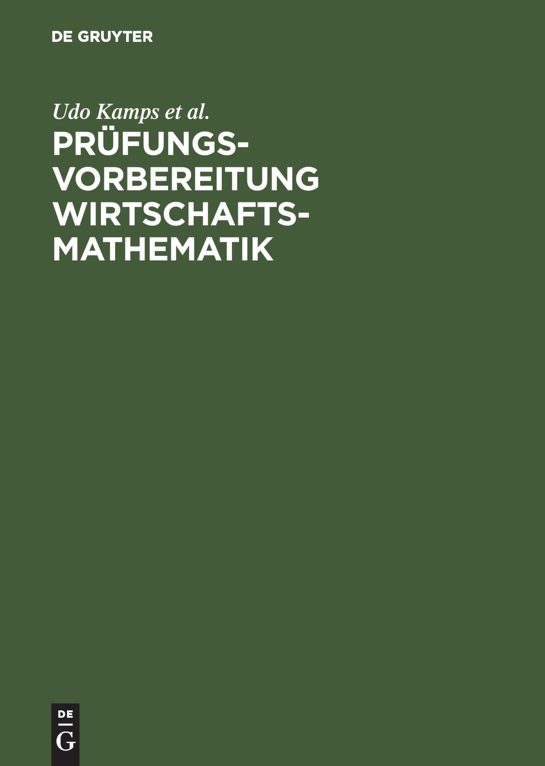 Prüfungsvorbereitung Wirtschaftsmathematik: Analysis Law
