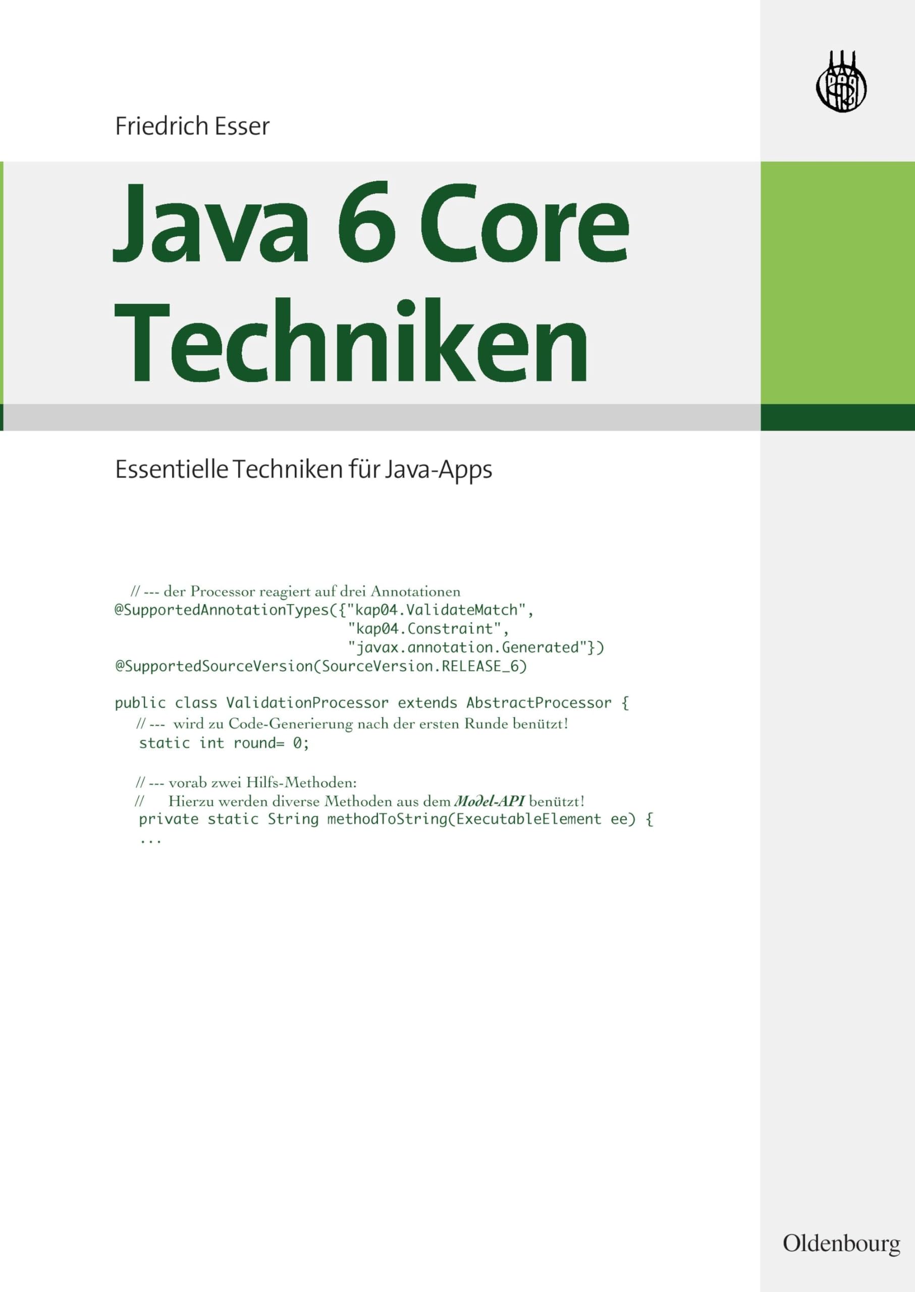 Java 6 Core Techniken Computer Science