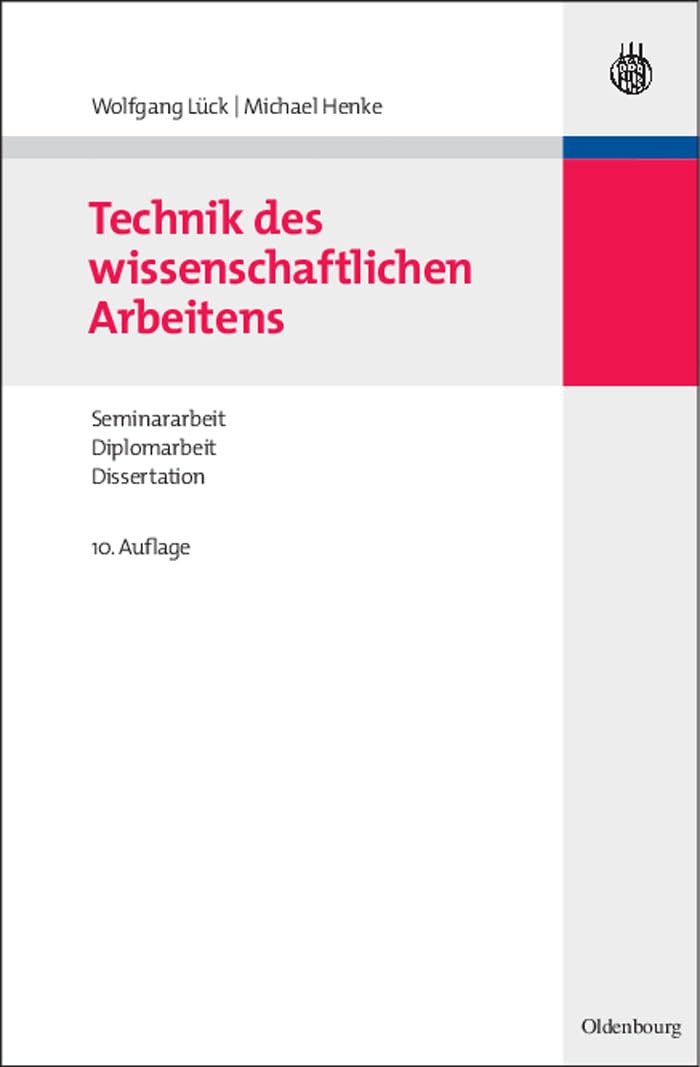Technik des wissenschaftlichen Arbeitens Law
