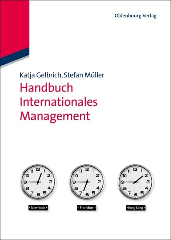 Product Image: Handbuch Internationales Management