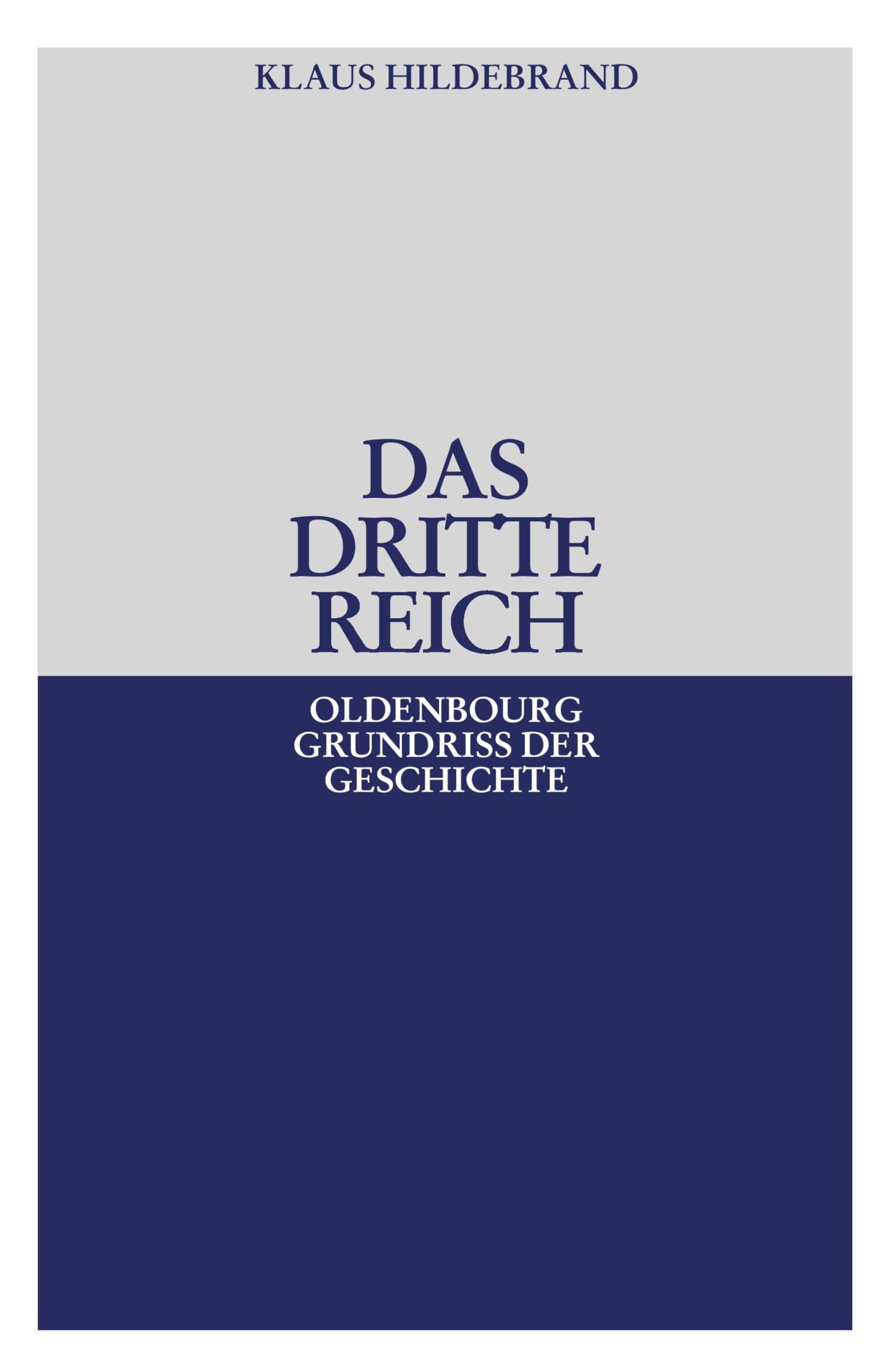 Das Dritte Reich (Oldenbourg Grundriss der Geschichte, 17, Band 17) German history