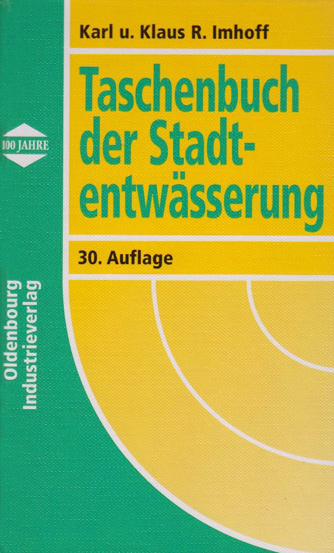 Taschenbuch der Stadtentwässerung book