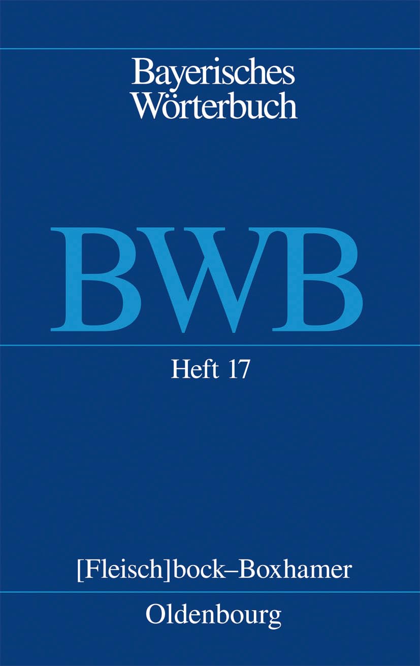 bock – Boxhamer (Bayerisches Wörterbuch (BWB)) Philosophy