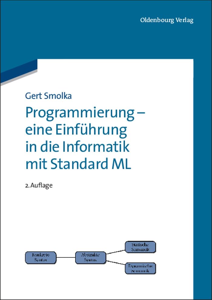 Product Image: Programmierung - eine Einführung in die Informatik mit Standard ML