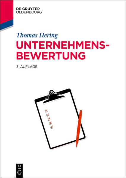 Unternehmensbewertung (Lehr- und Handbücher der Wirtschaftswissenschaft) Law