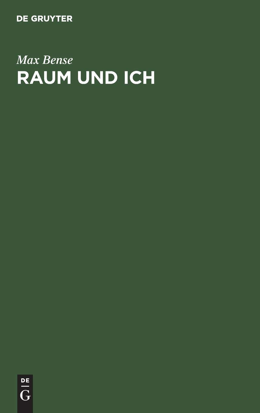 Raum und Ich: Eine Philosophie über den Raum Philosophy