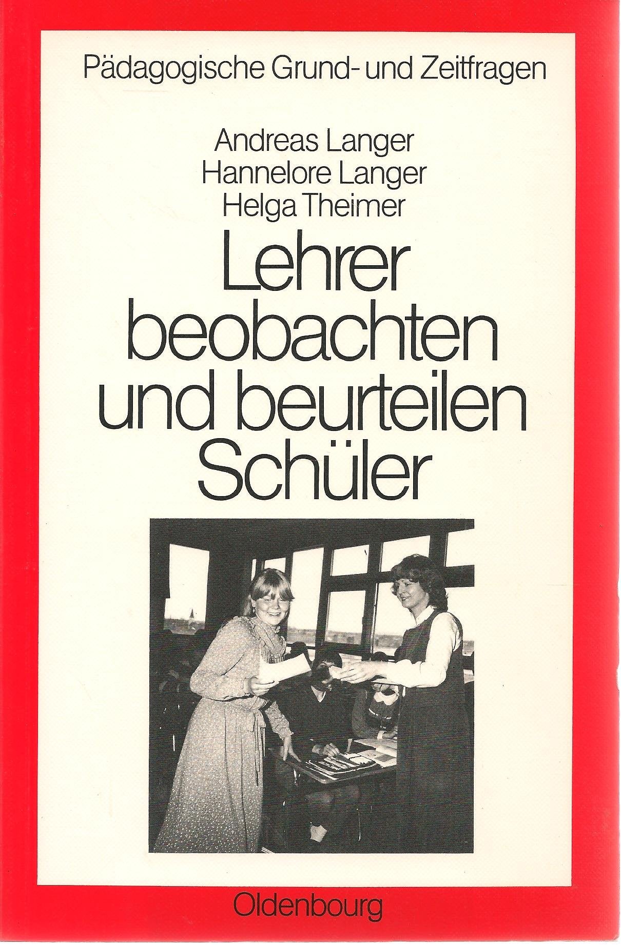 Lehrer beobachten und beurteilen Schüler Memories