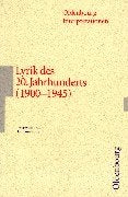 Deutsche Lyrik des 20. Jahrhunderts. Interpretationen Study Guides