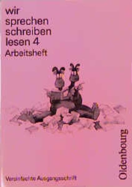 Wir sprechen - schreiben - lesen: Vereinfachte Ausgangsschrift / Arbeitsheft Books