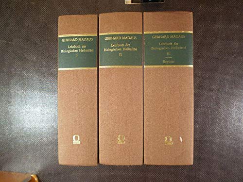Lehrbuch der biologischen Heilmittel. Band I, II und III (komplett) book