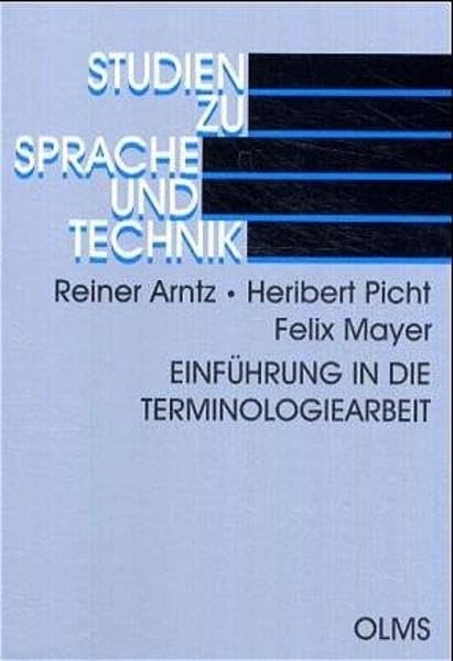 Einführung in die Terminologiearbeit (Hildesheimer Beiträge zu den Erziehungs- und Sozialwissenschaften) Social Sciences