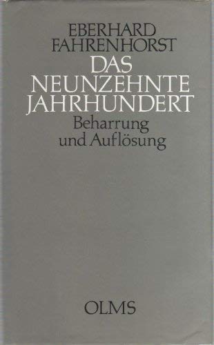 Das 19. Jahrhundert: Beharrung und Auflösung Books
