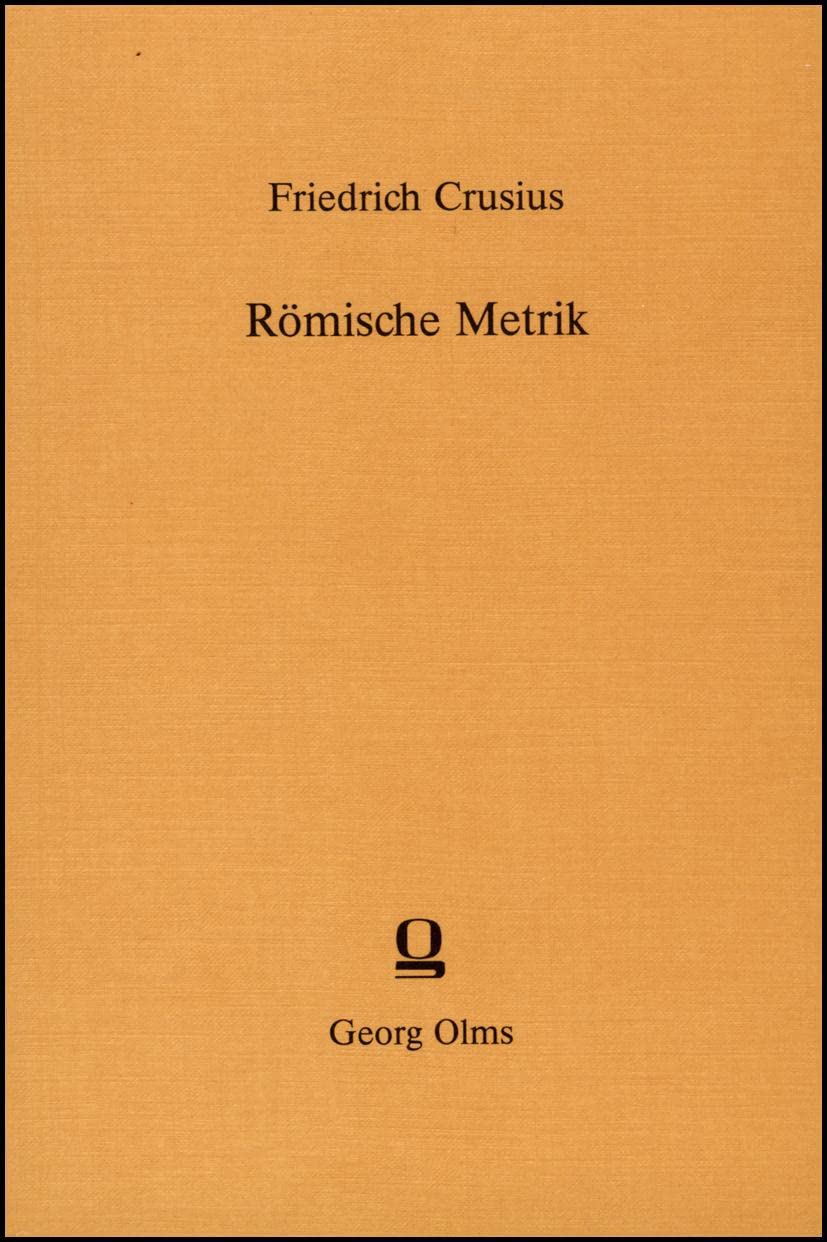 Römische Metrik Social Sciences Books
