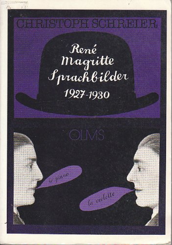 René Magritte, Sprachbilder 1927-1930 (Studien zur Kunstgeschichte) Film, Art & Culture