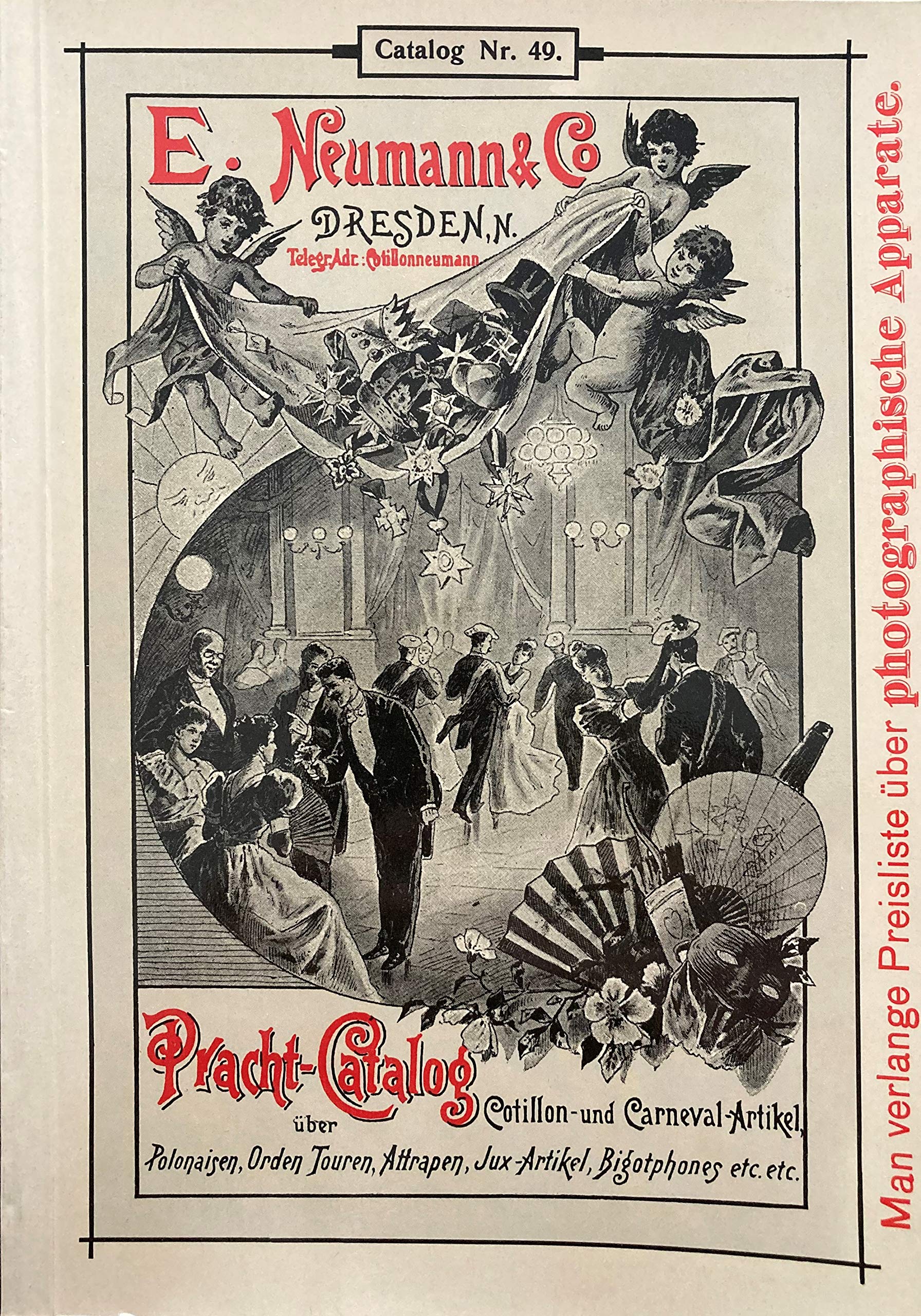 Pracht-Catalog E. Neumann & Co. Dresden über Cotillon- und Carneval-Artikel (E.Neumann & Co. Catalog) book